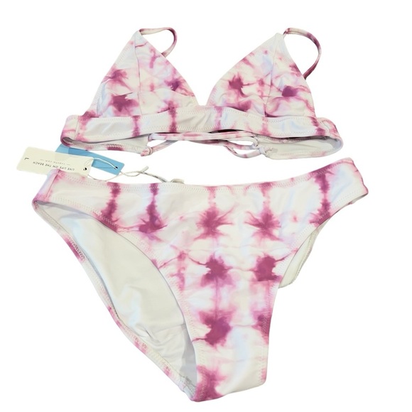 Cupshe pink size large swim suit. - Picture 1 of 8